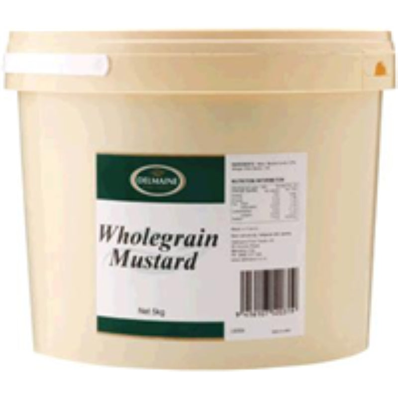 Mustard Wholegrain - Delmaine - 5KG