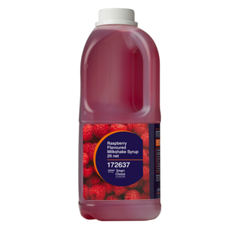 Milkshake Syrup Raspberry - Smart Choice - 2L