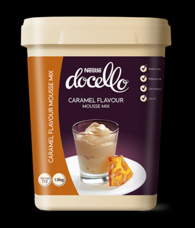 Mousse Caramel - Nestle Docello - 1.9KG