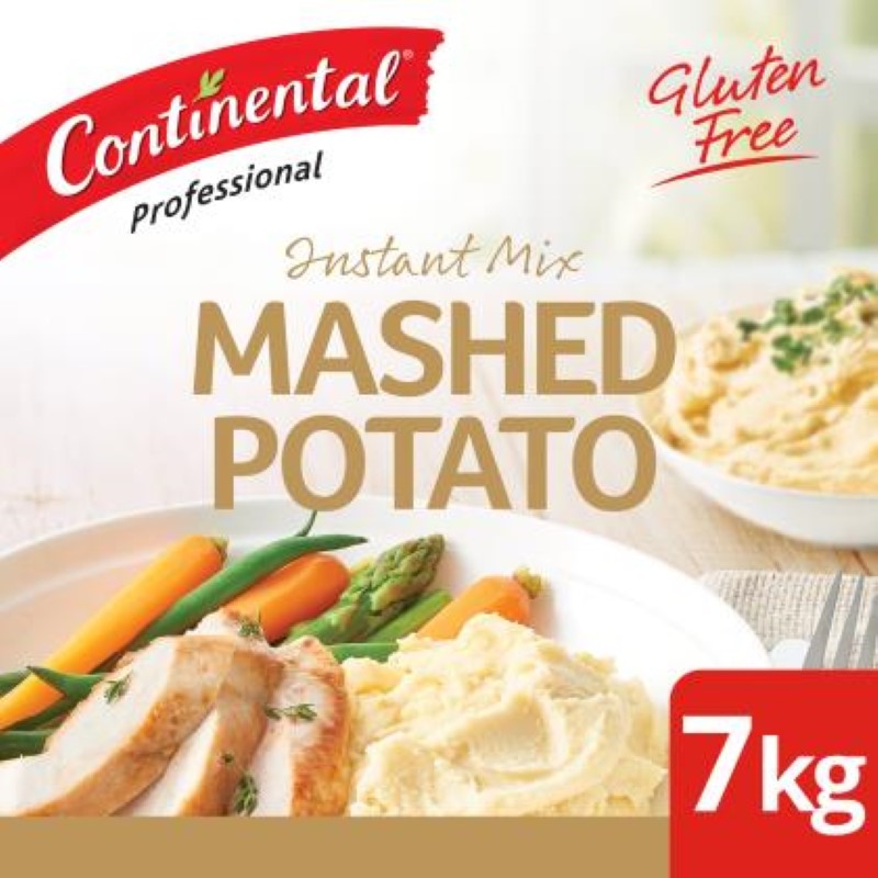 Potato Instant Gluten Free - Continental - 7KG
