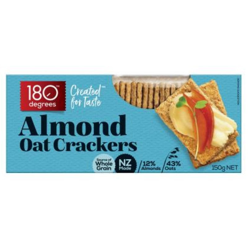 Cracker Oat Almond - 180 Degree - 150G