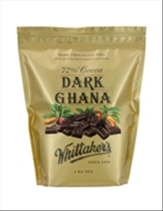 Chocolate Pips Dark Ghana 72% - Whittaker's - 2KG