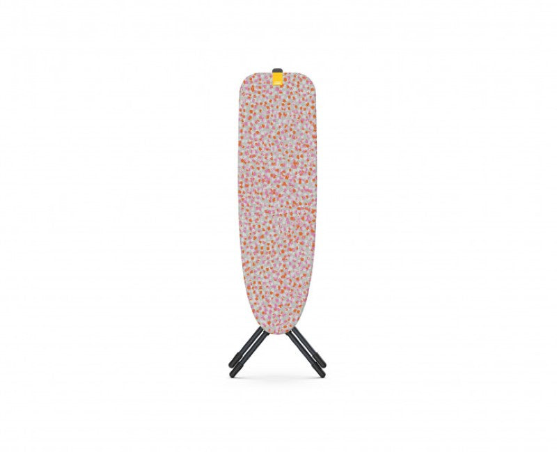 Joseph Joseph Glide Compact Ironing Board with easy storage, adjustable height, and removable silicone mat for efficient ironing.