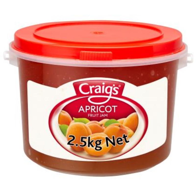 Jam Apricot - Craig's - 2.5KG