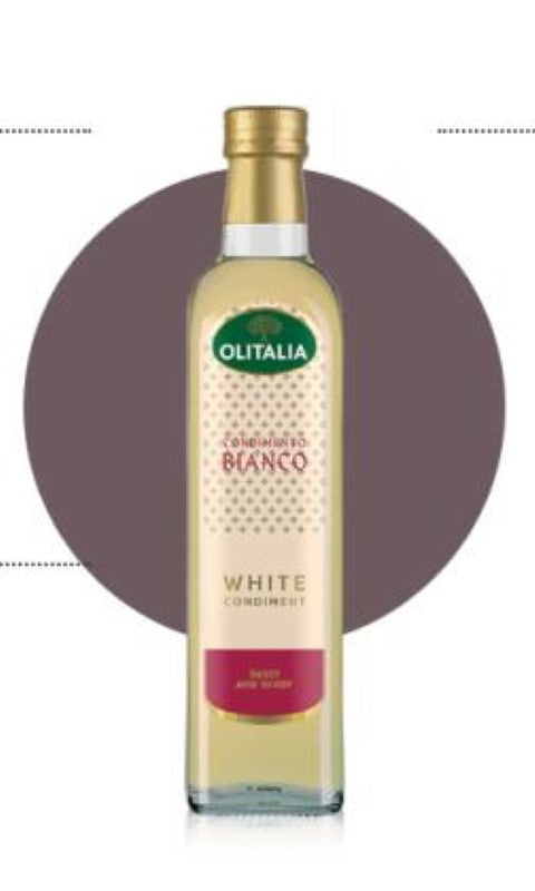 Vinegar Balsamic White (Bianco) - Olitalia - 500ML