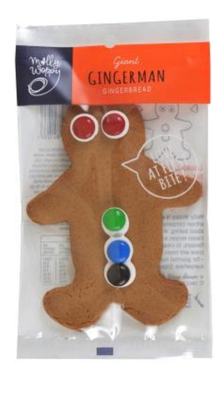 Biscuit Gingerman Single Sleeve 59g - Molly Woppy - 16PC