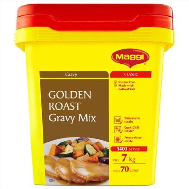 Gravy Mix Golden Roast Gluten Free - Maggi - 7KG