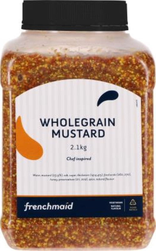 Mustard Wholegrain - Frenchmaid - 2.1KG