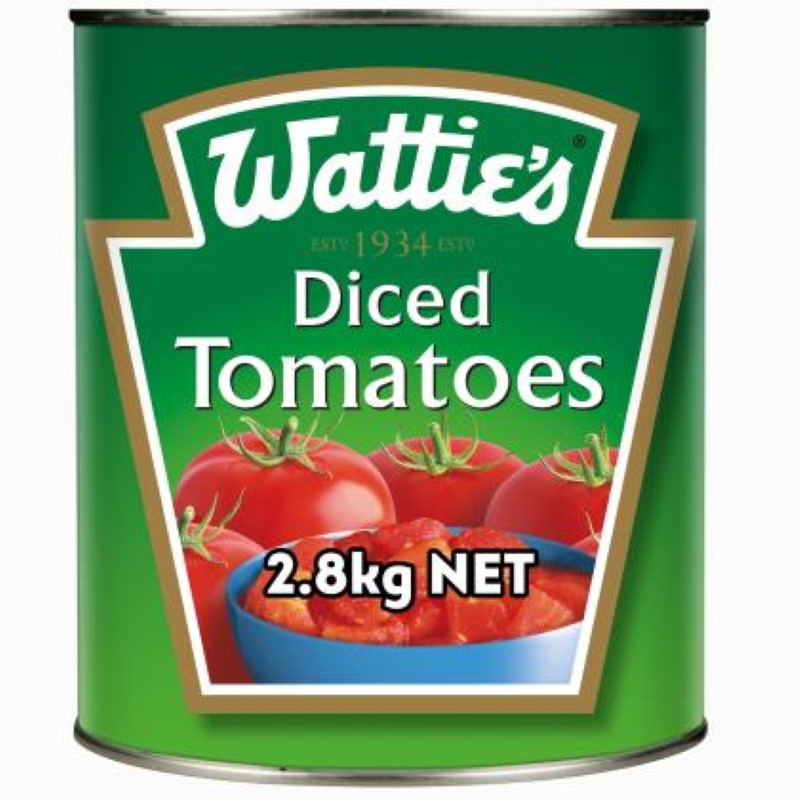 Tomato Chopped & Diced 28762 - Wattie's - 3KG