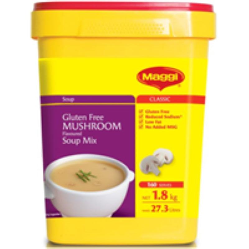 Soup Mushroom Gluten Free - Maggi - 1.8KG