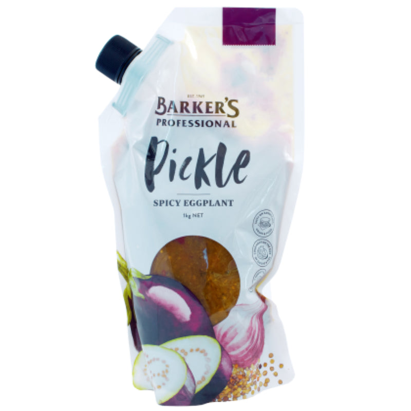 Pickle Spicy Eggplant - Barkers - 1KG