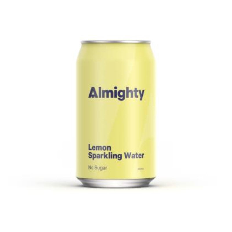Water Sparkling Lemon - Almighty - 24X330ML