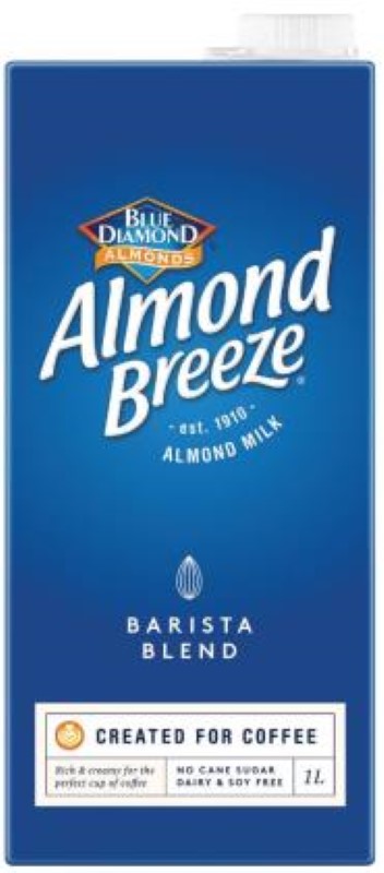 Milk Almond Breeze Barista Unsweetened - Blue Diamond - 1L