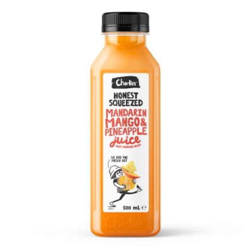 Juice Mandarin Mango Pineapple - Charlies - 12X500ML