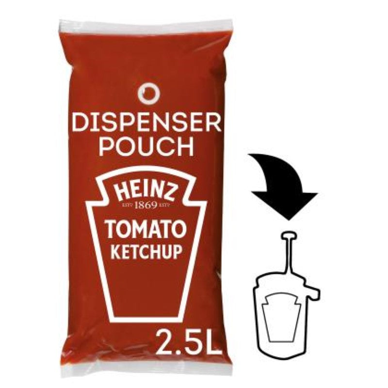 Sauce Tomato Ketchup O-Mat - Heinz - 2.5L