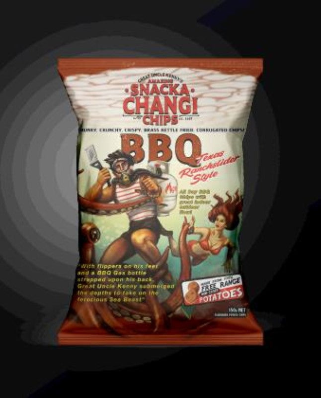 Chips Barbeque - Snacka Changi - 150G