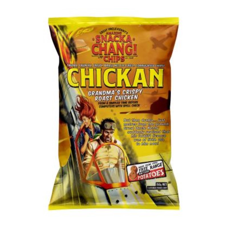 Chips Chicken - Snacka Changi - 150G