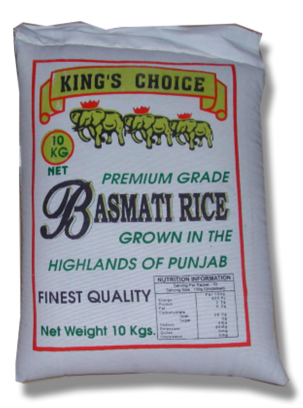 Rice Basmati - Kings Choice - 10KG