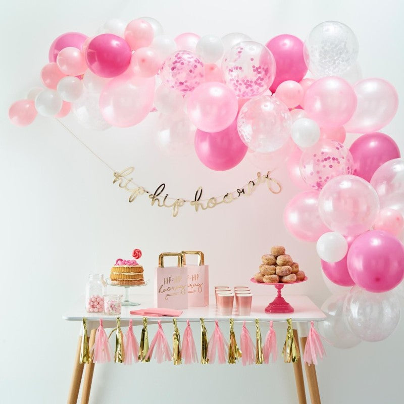 Pink Balloon Arch Kit Pack of 70