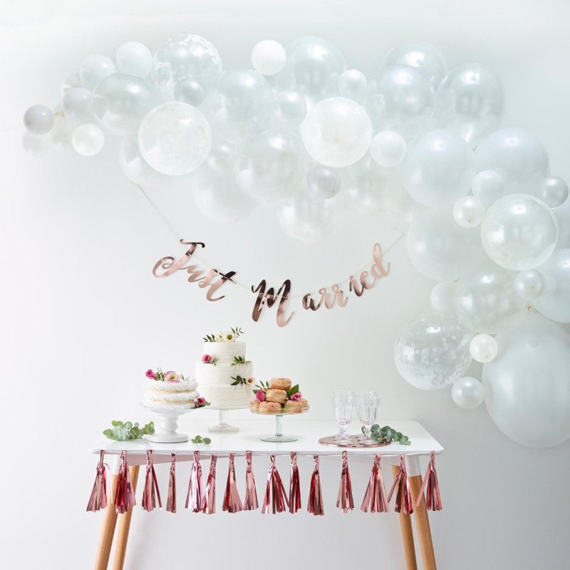 Balloon Arch White Kit Pack of 70