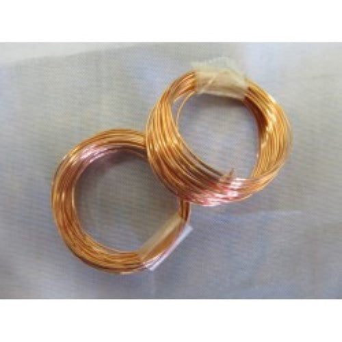Two spools of 0.5mm top-quality copper wire, each 250cm long, ideal for model making and marine repairs.