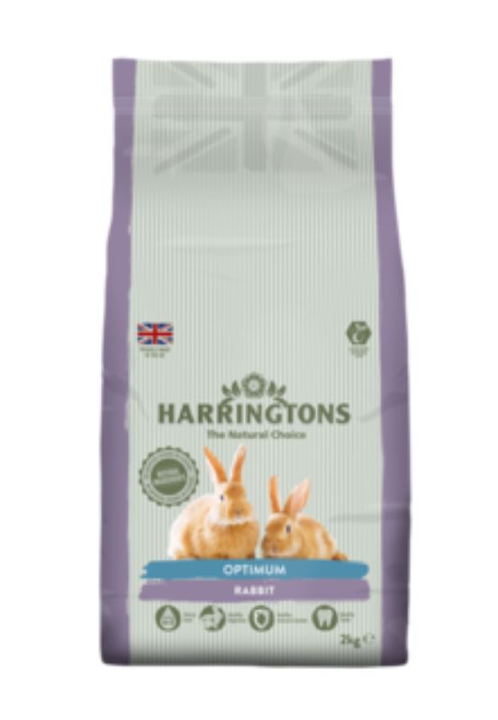 Harringtons Optimum Rabbit Food 2kg (4 in carton)