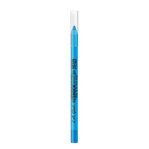 Vivid LA Girl Shockwave Neon Eyeliner Electric in a creamy gel, offering 16-hour wear and bold color for striking eye looks.
