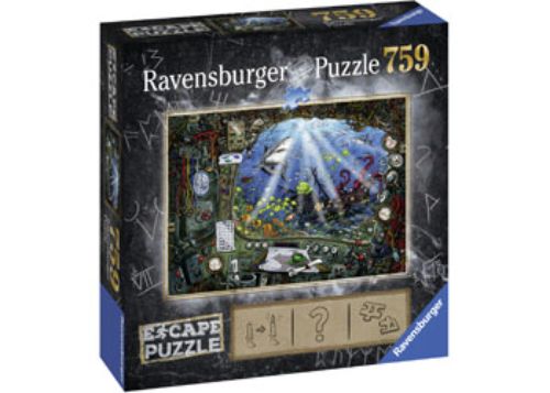 Puzzle - Ravensburger - Escape 4 Submarine Puzzle 759pc