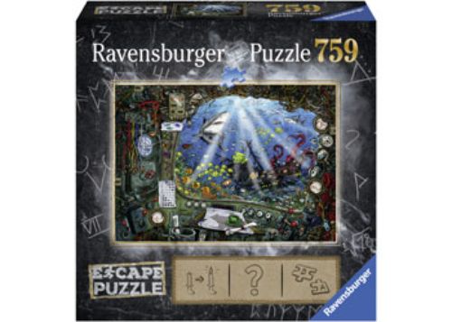 Puzzle - Ravensburger - Escape 4 Submarine Puzzle 759pc