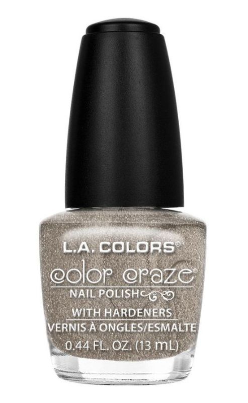 LA Colors Color Craze Nail Polish in Morning Dew, a refreshing light green shade for elegant, vibrant manicures.