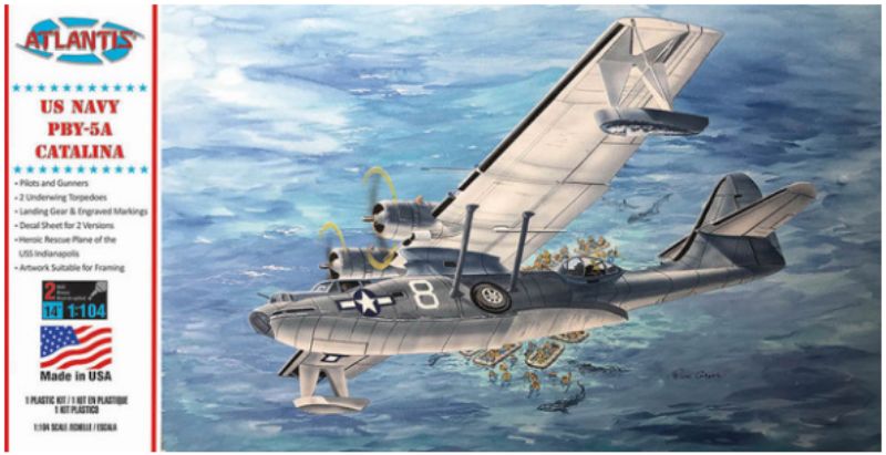 Plastic Kitset - 1/104 PBY-5A Catalina