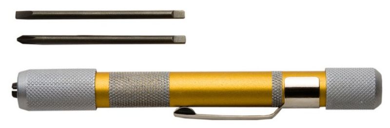 Compact Hobby Tool - Mini Screwdrivers with 2 tips, ideal for precise DIY projects and intricate electronic repairs.