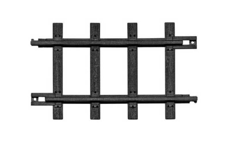 Hornby Ready2Play Straight Track Pack featuring 12 durable straight pieces for expanding model train layouts.
