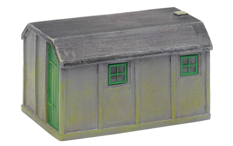 Hornby Concrete Plate Layers Hut, a detailed model enhancing railway scenery with realistic design and high-quality materials.