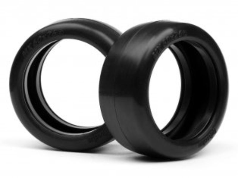 High-performance T: MX-60 Slicks S (2) tires for RC cars, offering superior traction and speed on the track.