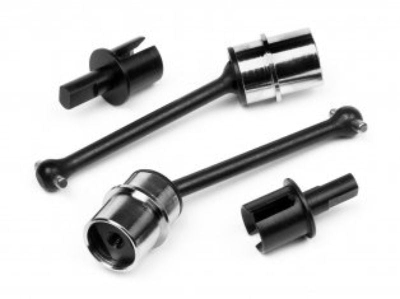 E10 Uni.Drive Shaft Set (2) for HPI Racing cars, enhancing durability, efficiency, and performance in RC driving.