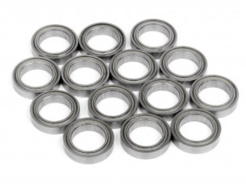 E10 Complete Ball Bearing Set for HPI Racing, 14 precision-engineered bearings for enhanced RC car performance.