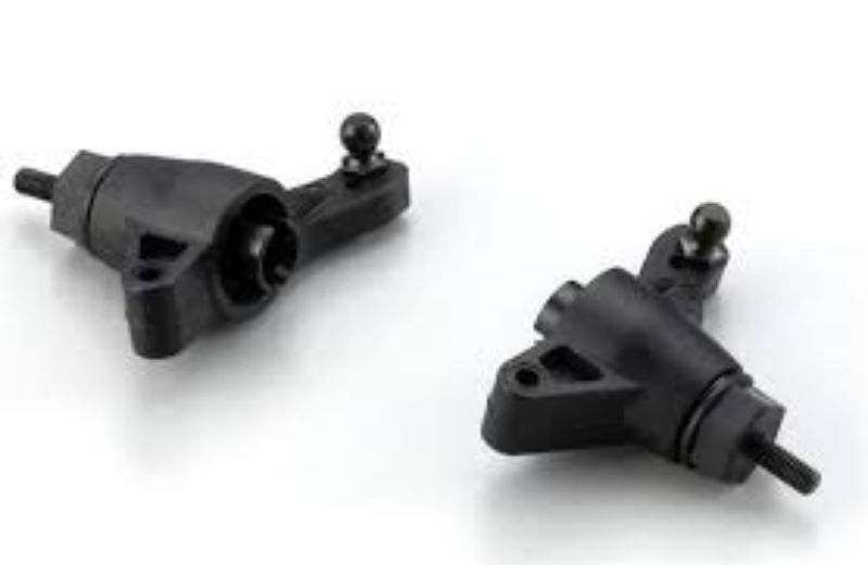 Kyosho Sndmstr RR Hub Carriers for Sandmaster/Tracker, enhancing durability and stability for improved RC performance.