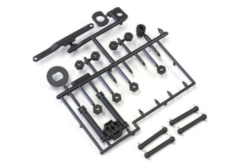 Kyosho FZR Swing Shaft Set for FAZER RC cars, enhancing performance and durability with high-quality materials.