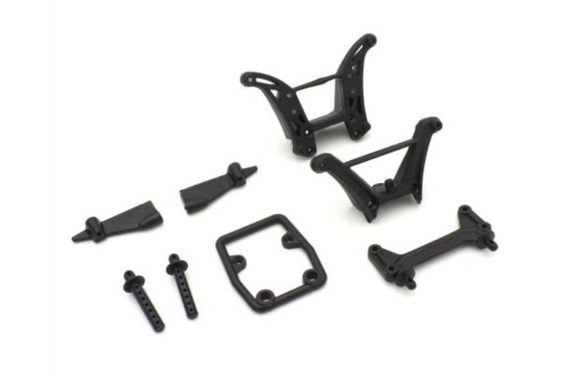 Kyosho FZ02L Shock Stay Set for improved durability and handling in RC model cars, designed for enhanced performance.