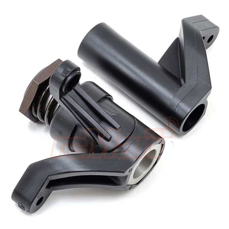 Kyosho MP9/10 hard servo saver assembly, enhancing RC steering precision and durability for optimal racing performance.