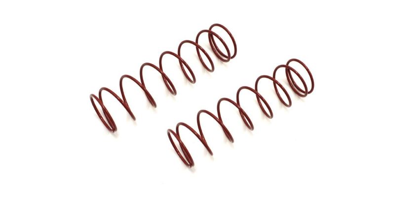 Kyosho zFRSPRed8.5T big shock spring in red, 8.5 spring rate, 80mm length, enhances RC vehicle handling and stability.