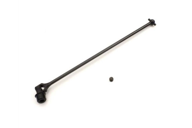 Kyosho Uni Center Shaft Rear 177mm for MP10T, enhancing RC vehicle performance and durability in competitive driving.