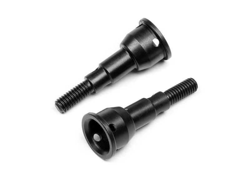 High-performance FR CVD Axle (2) for improved handling and durability in radio control cars, ideal for all terrains.