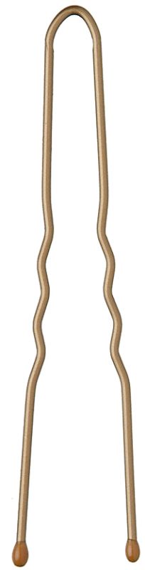 Mita Daily Basic Bun Pins in rich brown, 62-pack, durable and versatile for secure, stylish hairstyles.