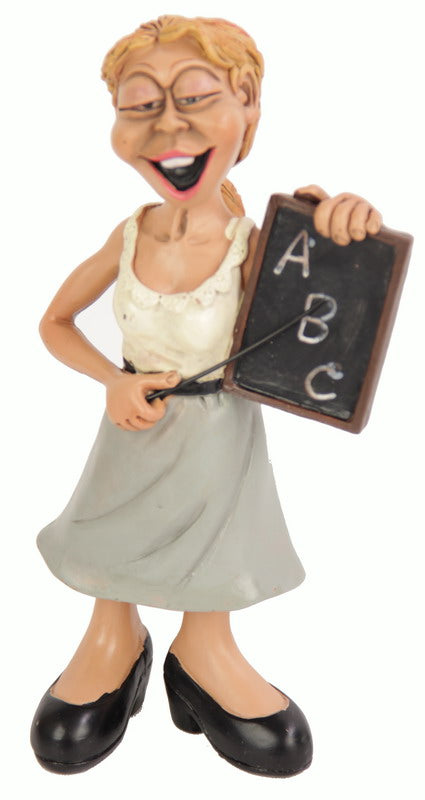 Teacher Ornament features intricate hand-painted details, celebrating educators' inspiring role, perfect for home or classroom decor.