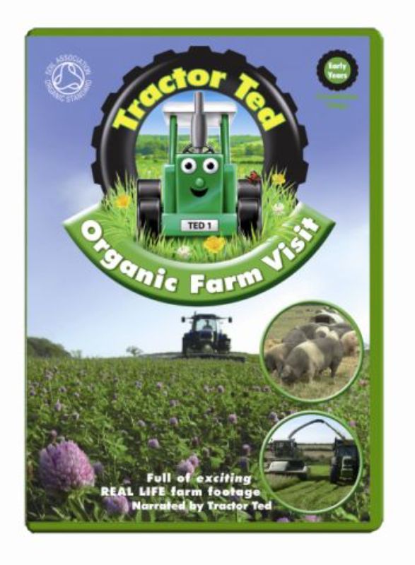 Tractor Ted explores an organic farm, teaching kids about sustainable farming and the importance of insects in agriculture.