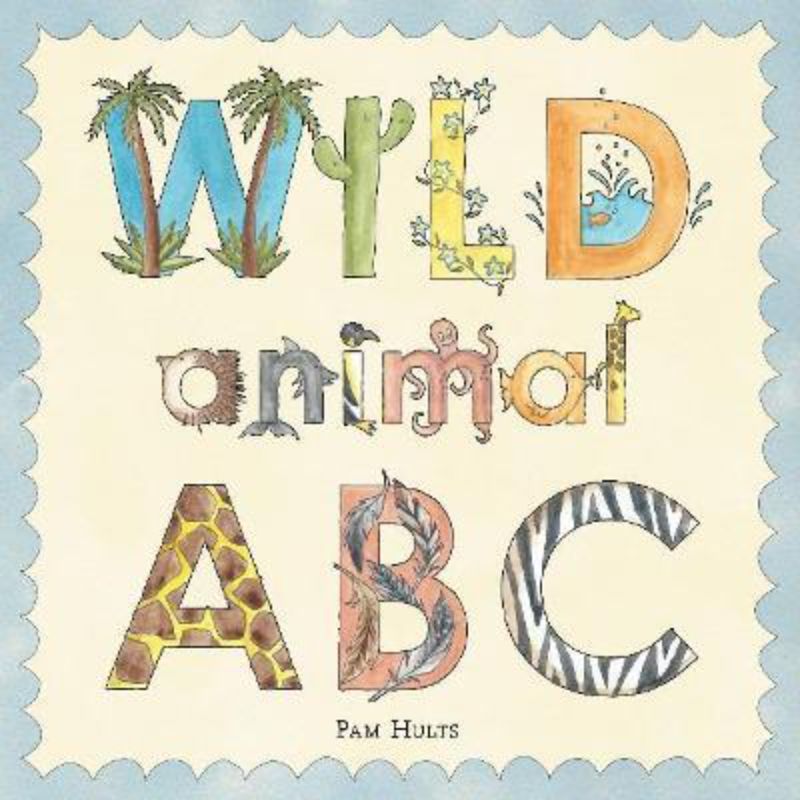Bright and colorful Wild Animal ABC book featuring 64 whimsical pages that teach kindness and celebrate individuality through nature.