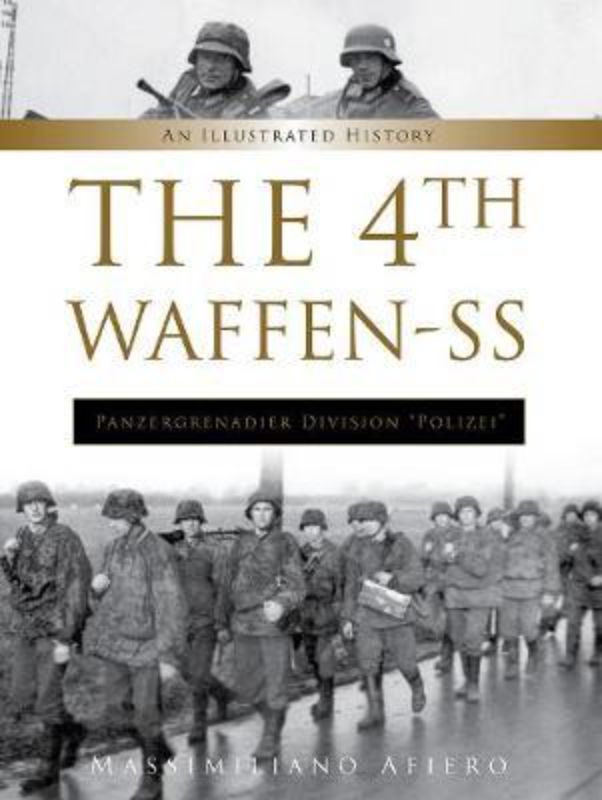 Hardback book exploring the history of the 4th Waffen SS Panzergrenadier Division Polizei with photos and personal accounts.