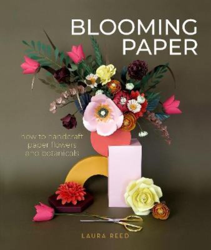 Comprehensive guide by Laura Reed for crafting beautiful paper flowers, featuring tutorials and projects for all skill levels.